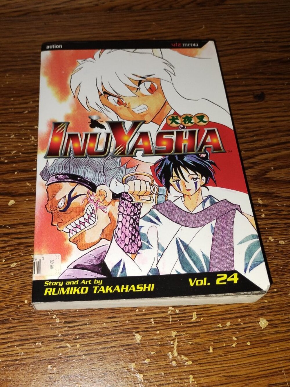 InuYasha Vol. 24 Manga in English by Rumiko Takahashi (Viz Media)